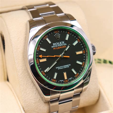 rolex milgous|rolex milgauss price used.